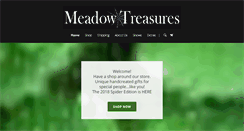 Desktop Screenshot of meadowtreasures.com